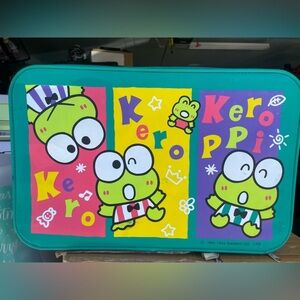Sanrio Vintage Kerokerokeroppi 1995 Extremely Rare Luggage Suitcase Keroppi